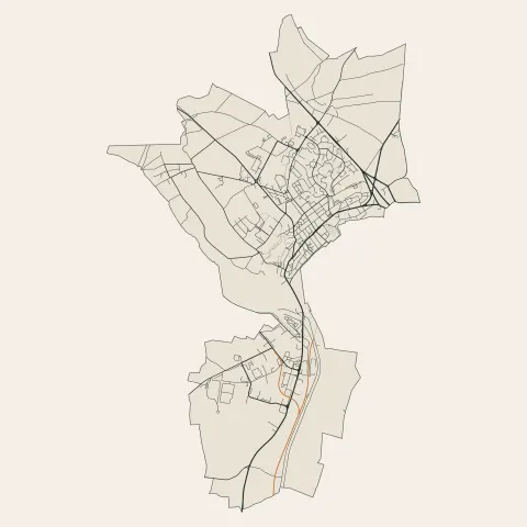 Péronne : voies