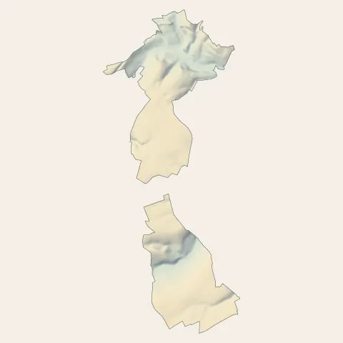 Poix-de-Picardie : relief