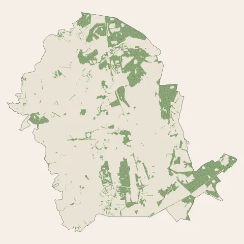 Rue : bois, forêts et landes