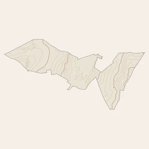 Salouël : courbes de niveau