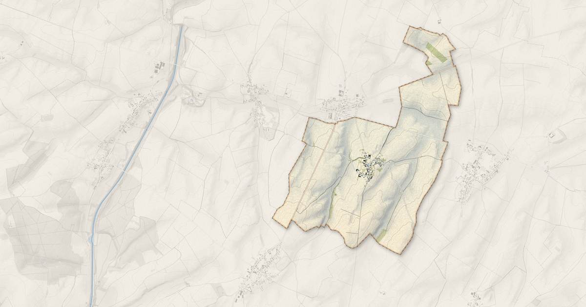 Portrait cartographique de Sorel : relief, eau, forêts, bâti et voies, calculés à partir des données de l'IGN