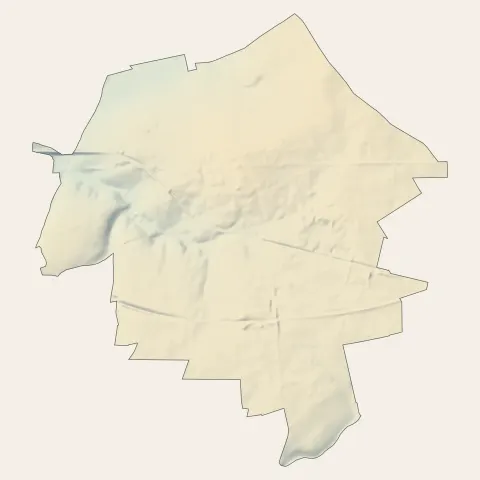 Villers-Bretonneux : relief