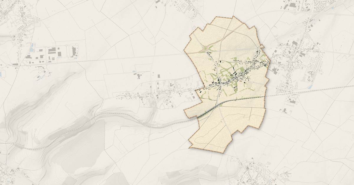 Portrait cartographique de Yzengremer : relief, eau, forêts, bâti et voies, calculés à partir des données de l'IGN