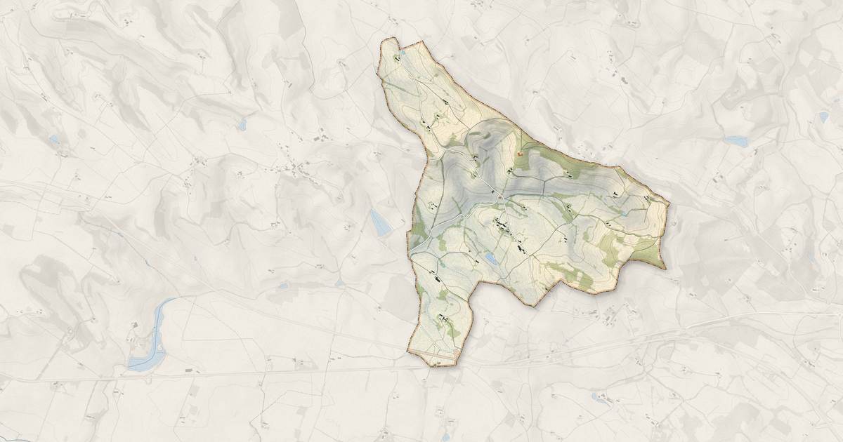 Portrait cartographique de Appelle : relief, eau, forêts, bâti et voies, calculés à partir des données de l'IGN