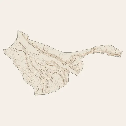 Cambon : courbes de niveau