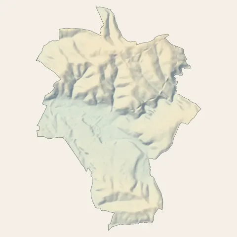Carmaux : relief