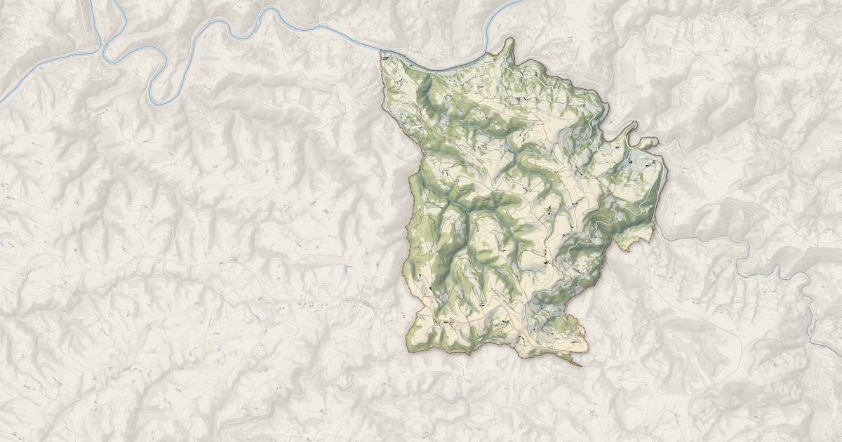 Portrait cartographique de Curvalle : relief, eau, forêts, bâti et voies, calculés à partir des données de l'IGN