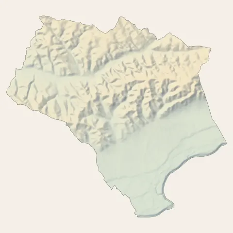 Lisle-sur-Tarn : relief