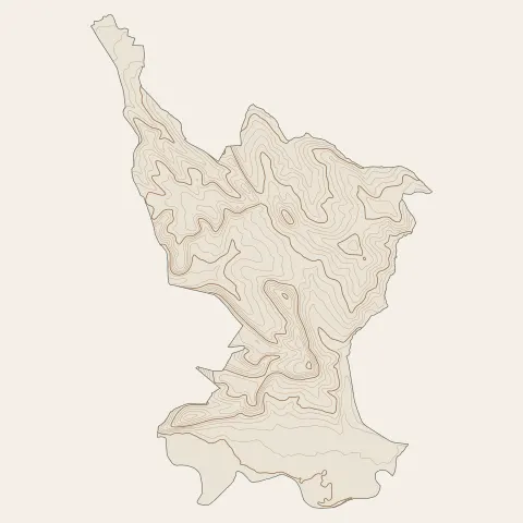 Payrin-Augmontel : courbes de niveau