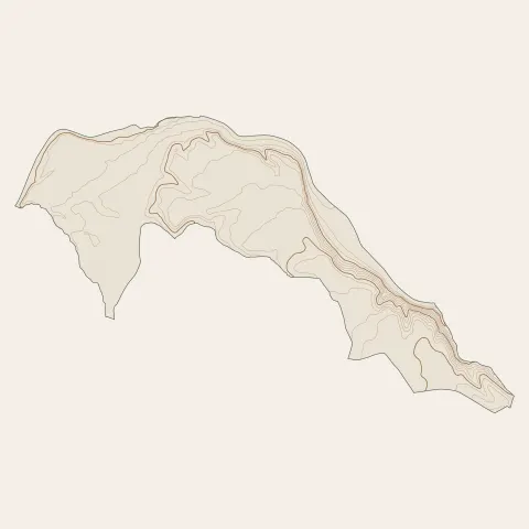 Saint-Juéry : courbes de niveau