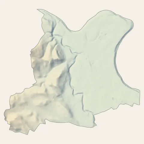 Sémalens : relief