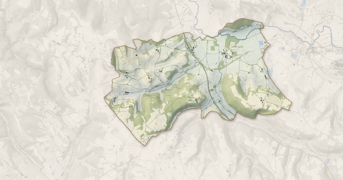 Portrait cartographique de Vindrac-Alayrac : relief, eau, forêts, bâti et voies, calculés à partir des données de l'IGN