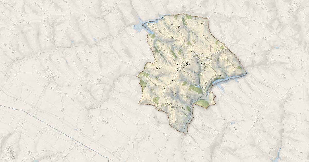 Portrait cartographique de Viviers-lès-Lavaur : relief, eau, forêts, bâti et voies, calculés à partir des données de l'IGN