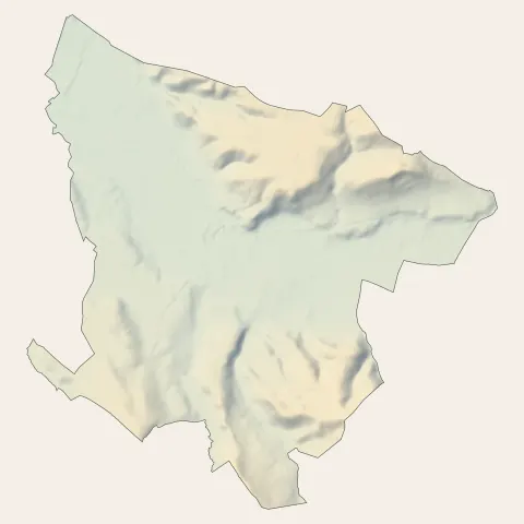 Viviers-lès-Montagnes : relief