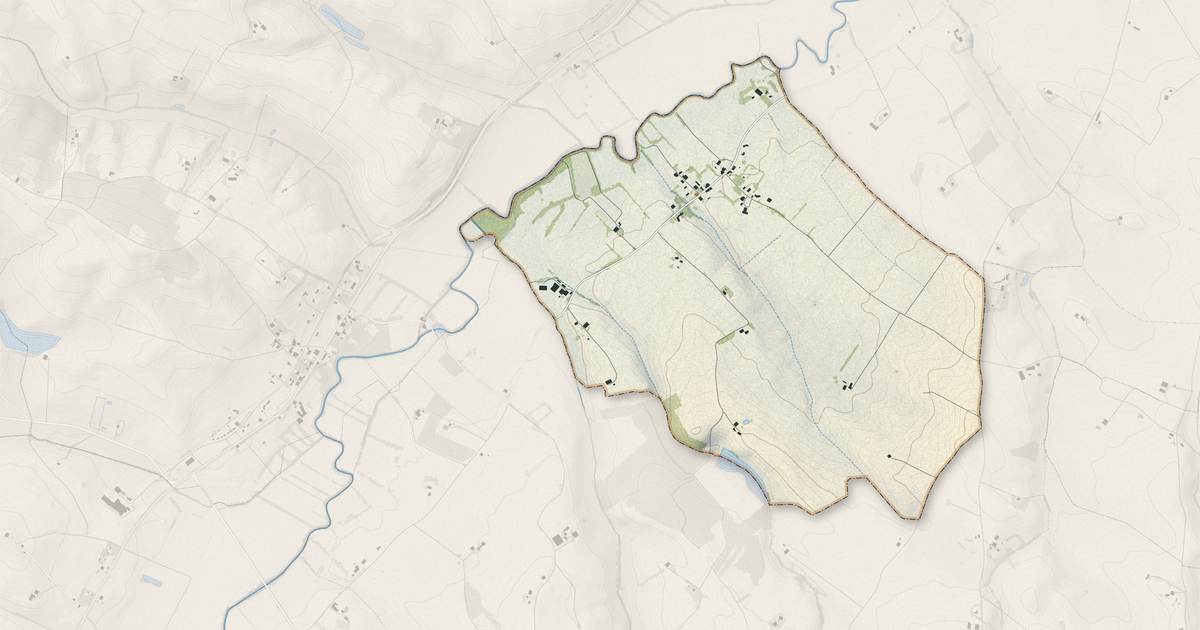 Portrait cartographique de Auterive : relief, eau, forêts, bâti et voies, calculés à partir des données de l'IGN