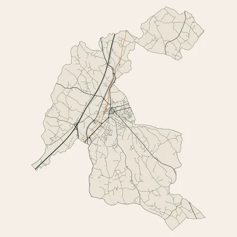 Caussade : voies