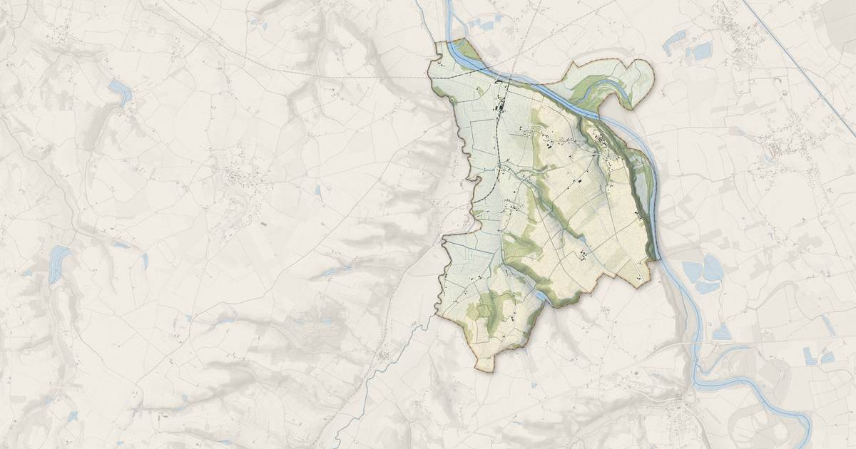 Portrait cartographique de Cordes-Tolosannes : relief, eau, forêts, bâti et voies, calculés à partir des données de l'IGN