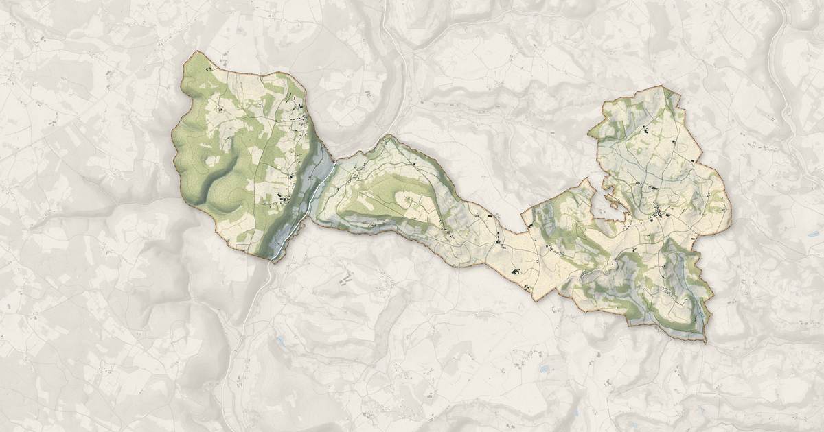 Portrait cartographique de Espinas : relief, eau, forêts, bâti et voies, calculés à partir des données de l'IGN