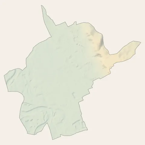Grisolles : relief