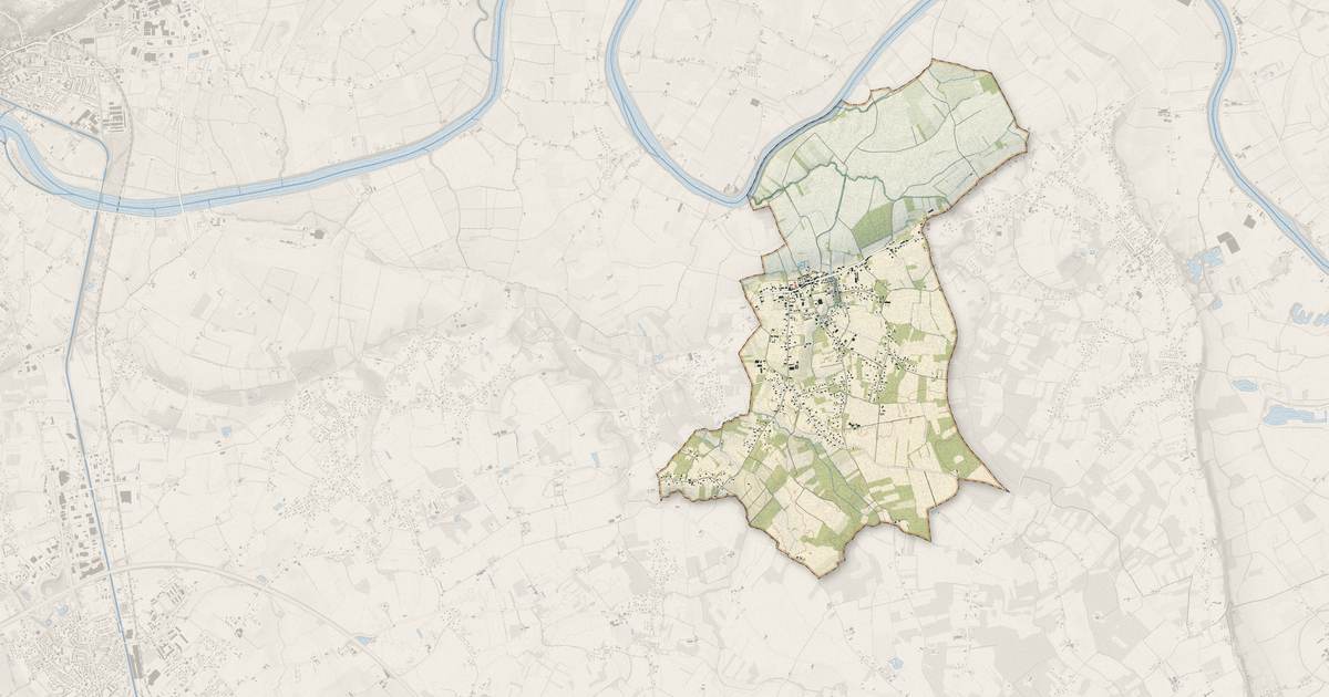 Portrait cartographique de Labastide-du-Temple : relief, eau, forêts, bâti et voies, calculés à partir des données de l'IGN