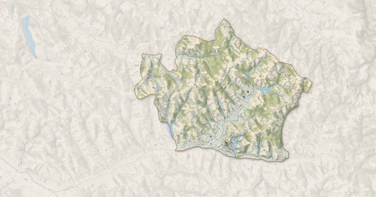 Portrait cartographique de Monclar-de-Quercy : relief, eau, forêts, bâti et voies, calculés à partir des données de l'IGN