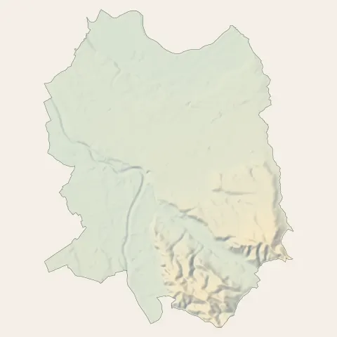 Montauban : relief
