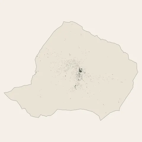 Aups : bâti