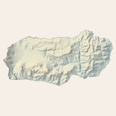 Bagnols-en-Forêt : relief