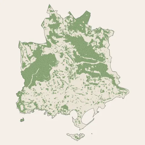 Bandol : bois, forêts et landes