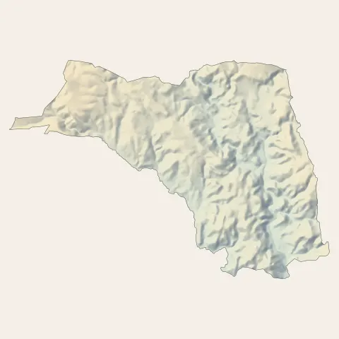 Barjols : relief