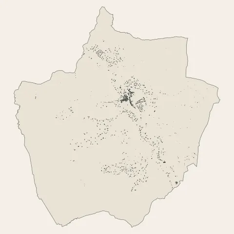 Belgentier : bâti
