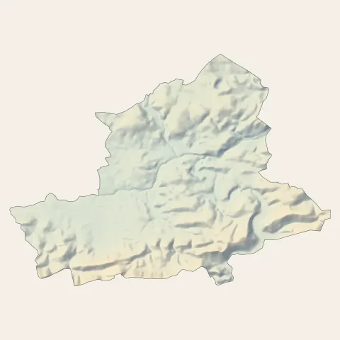 Carcès : relief