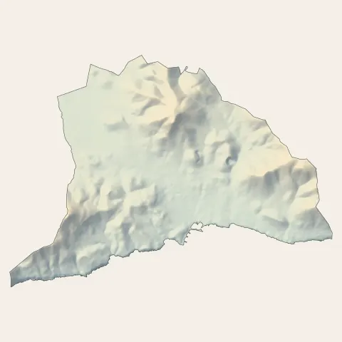Carqueiranne : relief