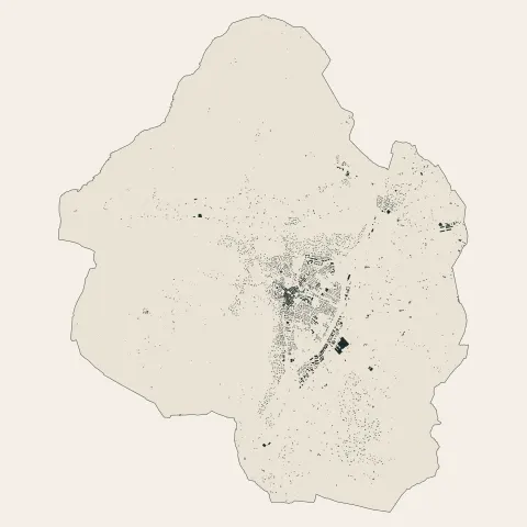 Cuers : bâti