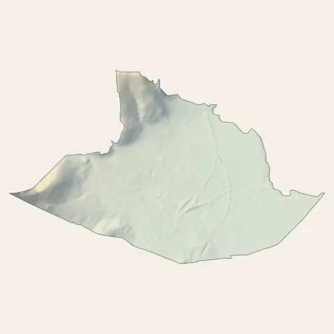 La Farlède : relief