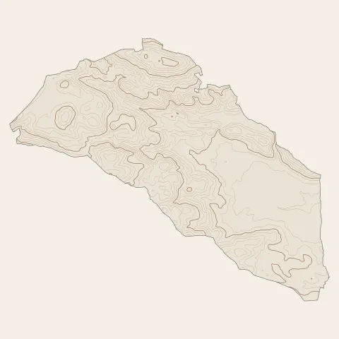 Figanières : courbes de niveau