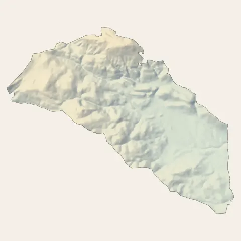 Figanières : relief