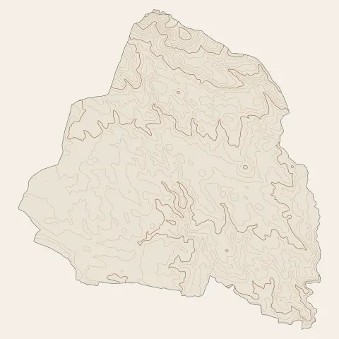 Flayosc : courbes de niveau