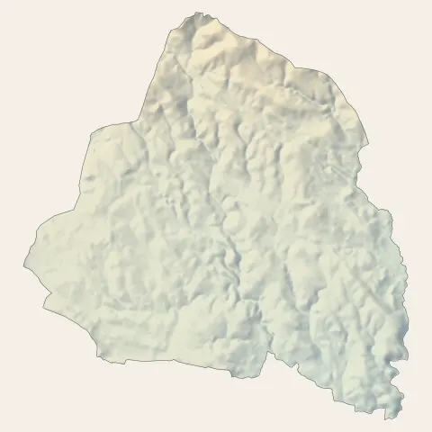 Flayosc : relief