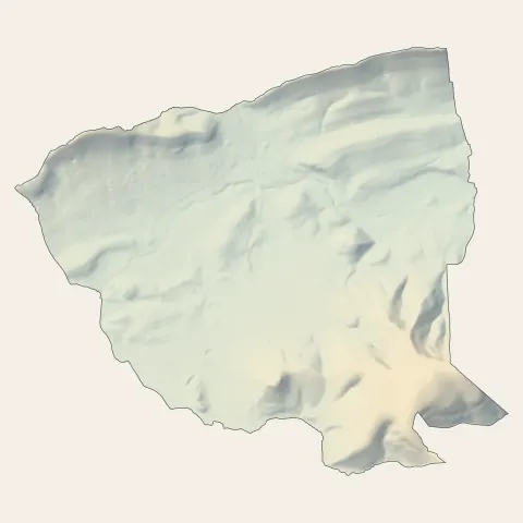 Forcalqueiret : relief