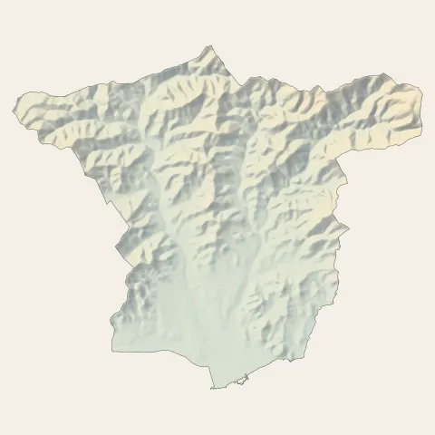 La Londe-les-Maures : relief