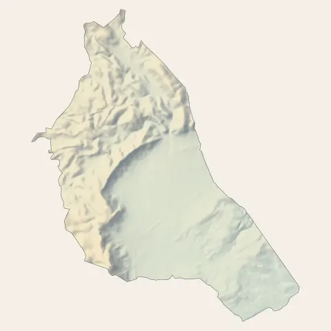 Le Luc : relief
