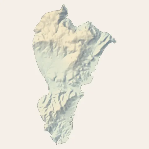 Montauroux : relief