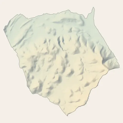 Néoules : relief