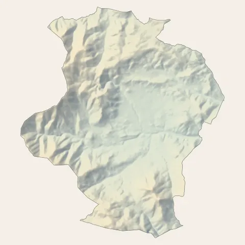 Le Plan-de-la-Tour : relief