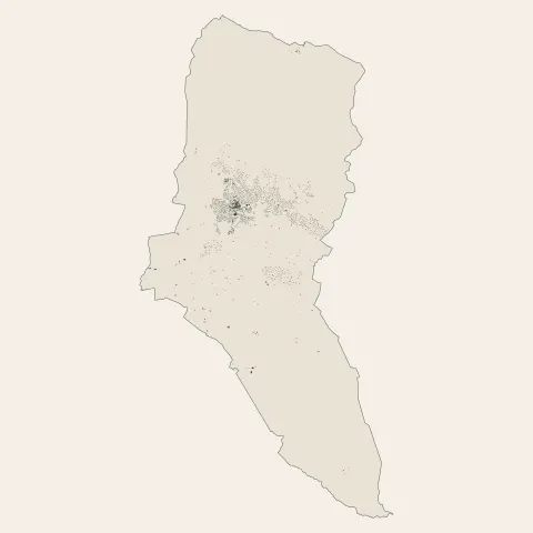 Pourrières : bâti