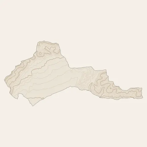 Puget-Ville : courbes de niveau