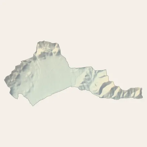 Puget-Ville : relief