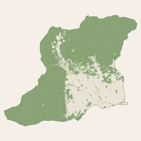 La Roquebrussanne : bois, forêts et landes