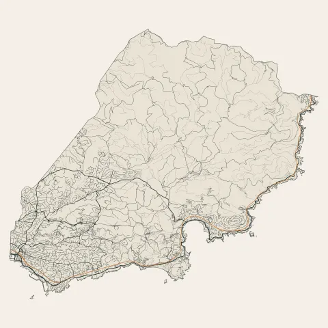 Saint-Raphaël : voies